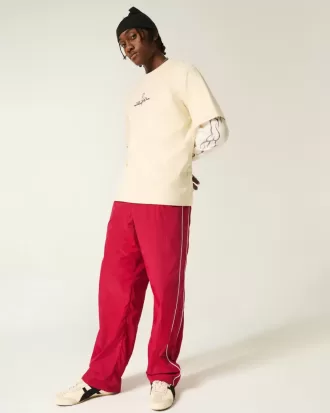 Pantaloni larghi da tuta