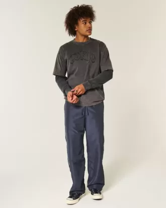 Pantaloni larghi da tuta