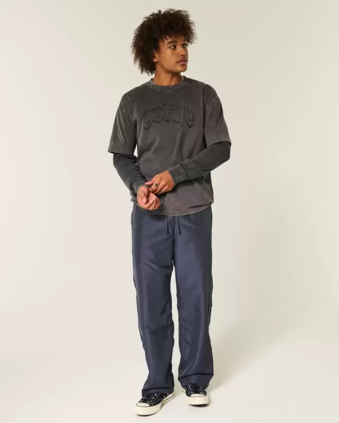 Pantaloni larghi da tuta
