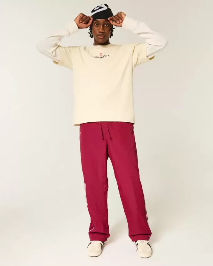 Pantaloni larghi da tuta