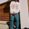 Pantaloni larghi da tuta