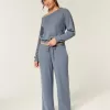 Pantaloni larghi e comodi a nido d’ape Gilly Hicks