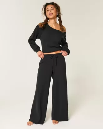 Pantaloni larghi e comodi a nido d’ape Gilly Hicks