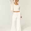 Pantaloni larghi e comodi a nido d’ape Gilly Hicks