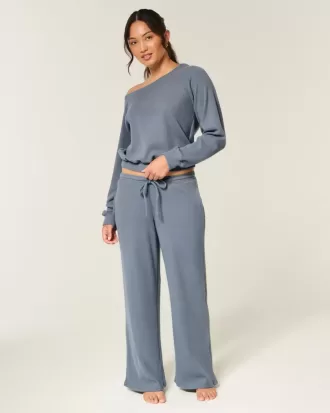 Pantaloni larghi e comodi a nido d’ape Gilly Hicks
