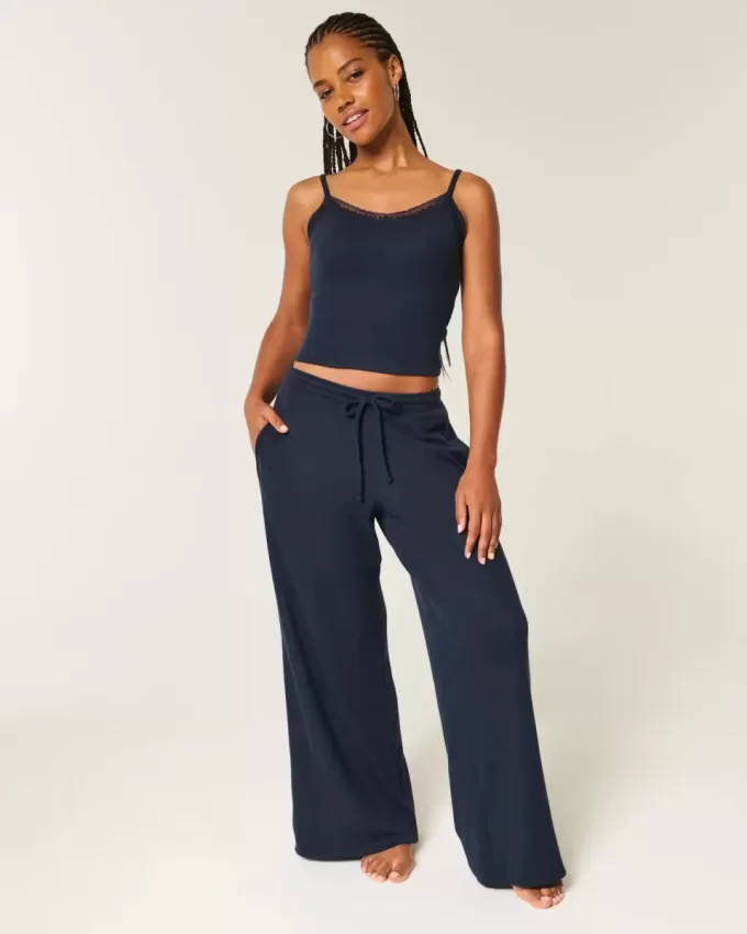 Pantaloni larghi e comodi a nido d’ape Gilly Hicks