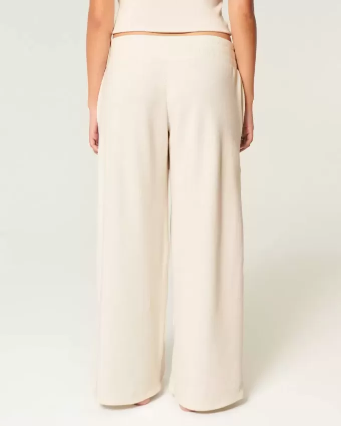 Pantaloni larghi e comodi a nido d’ape Gilly Hicks Pantaloni larghi e comodi a nido d’ape Gilly Hicks