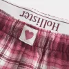 Pantaloni larghi in flanella