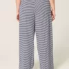 Pantaloni larghi in maglia da infilare