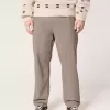 Pantaloni larghi in misto lino