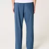 Pantaloni larghi in misto lino Pantaloni larghi in misto lino