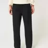 Pantaloni larghi in misto lino