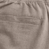 Pantaloni larghi in misto lino