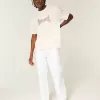 Pantaloni larghi in seersucker