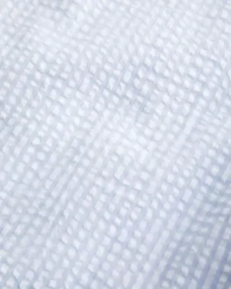Pantaloni larghi in seersucker