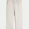 Pantaloni larghi in seersucker