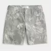 Pantaloni larghi mimetici a vita bassa