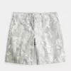 Pantaloni larghi mimetici a vita bassa