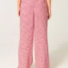 Pantaloni slub pull-on