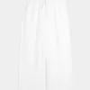 Pantaloni slub pull-on