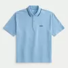 Polo con logo rilassato