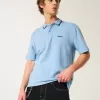 Polo con logo rilassato