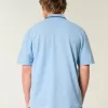 Polo con logo rilassato