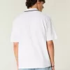 Polo con logo rilassato