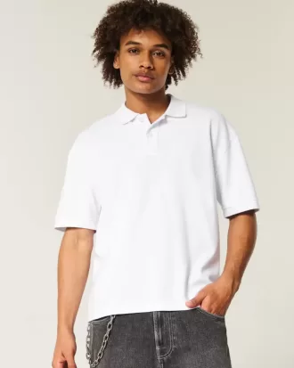Polo corta squadrata