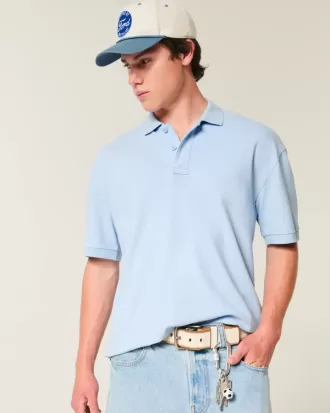 Polo corta squadrata