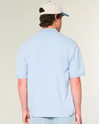 Polo corta squadrata