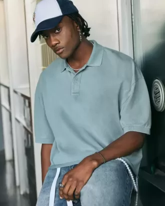 Polo corta squadrata