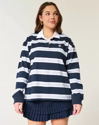 Polo da rugby con grafica Easy Teddy Bear