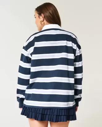 Polo da rugby con grafica Easy Teddy Bear