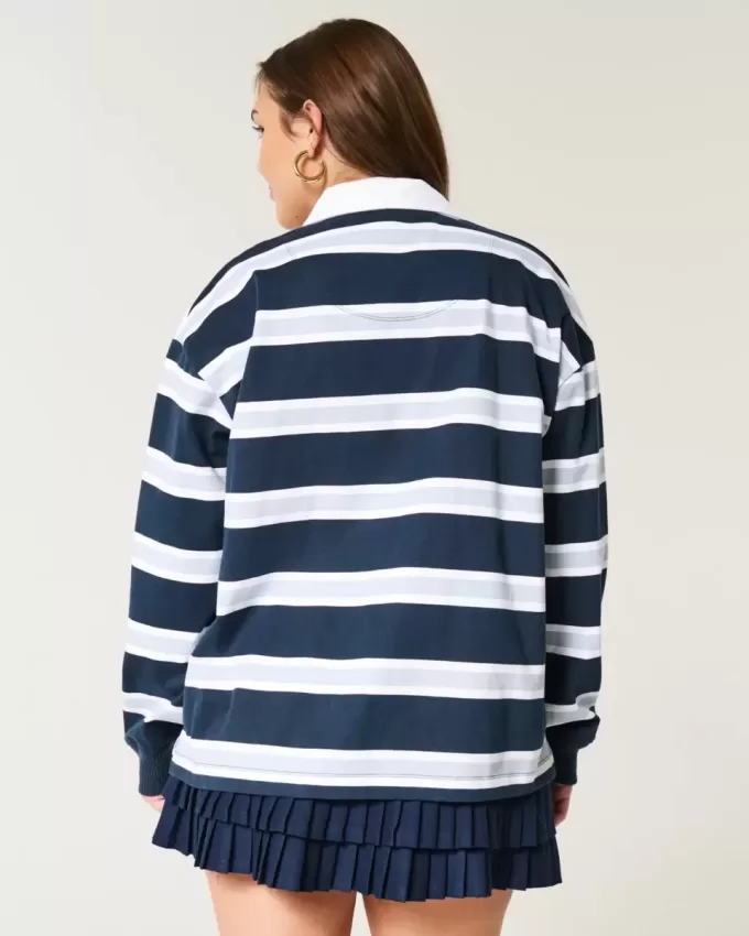 Polo da rugby con grafica Easy Teddy Bear
