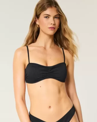 Reggiseno bikini a coste