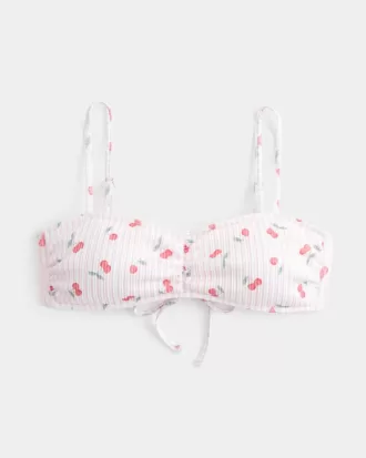 Reggiseno bikini a coste