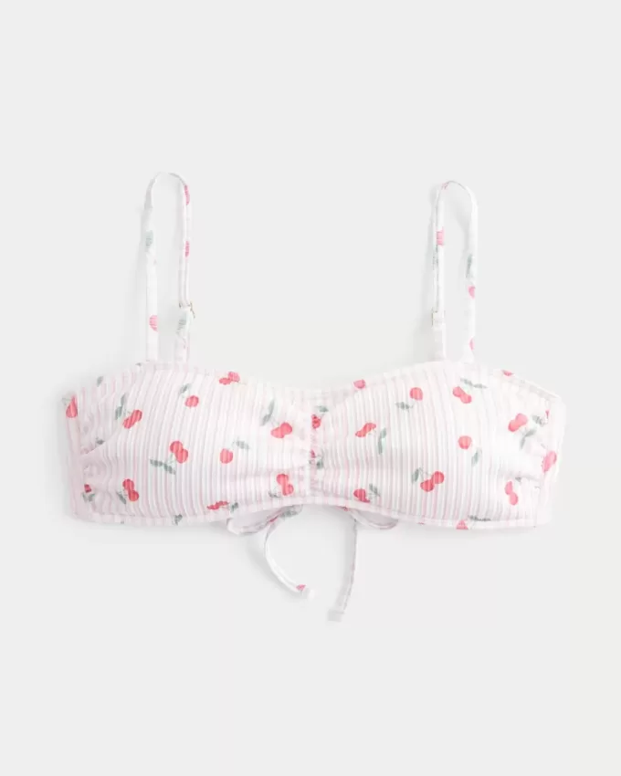 Reggiseno bikini a coste