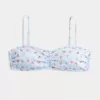 Reggiseno bikini a coste