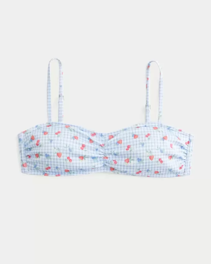 Reggiseno bikini a coste