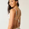 Reggiseno bikini a triangolo con doppia cinghia