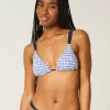Reggiseno bikini a triangolo con spalline sottili