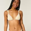 Reggiseno bikini a triangolo con spalline sottili