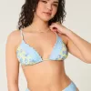 Reggiseno bikini a triangolo con volant
