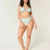 Reggiseno bikini a triangolo con volant