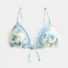 Reggiseno bikini a triangolo con volant