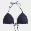 Reggiseno bikini a triangolo in stile uncinetto