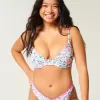 Reggiseno bikini con ferretto e scollo profondo