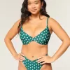 Reggiseno bikini con ferretto e scollo profondo