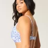 Reggiseno bikini con ferretto e scollo profondo